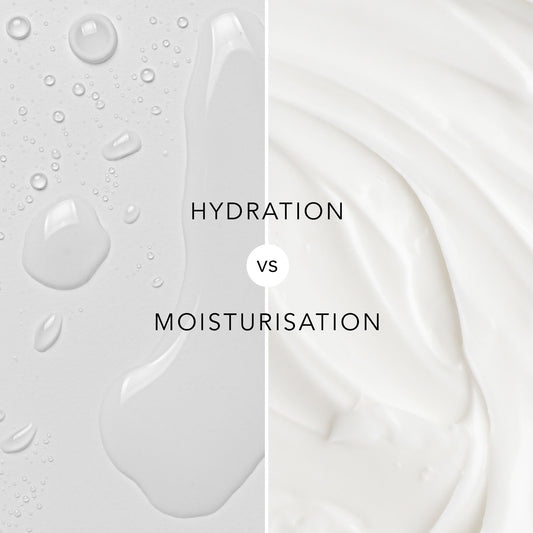 HYDRATION Vs MOISTURISATION - WHAT’S THE DIFFERENCE?